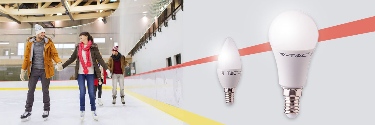 Pista di ghiaccio a LED